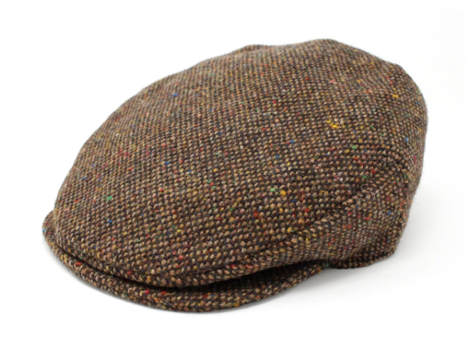 Vintage Tweed Cap from Hanna Hats of Donegal — Irish Moon